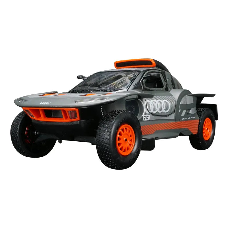Audi RS Q E-Tron Model Car - 1:24 Alloy Racing Car Collectible with Opening Doors & Gift for Boys