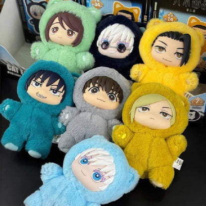 Genuine Eaki Jujutsu Kaisen Season 2 Satoru Gojo Plush Pendant - Cat Park Party Blind Box Handbag Charm Collectible Anime Accessory