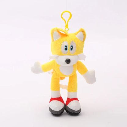 Super Sonic Hedgehog Plush Dolls — Shadow, Amy Rose, Knuckles, Tails Anime Stuffed Toy Gift for Kids