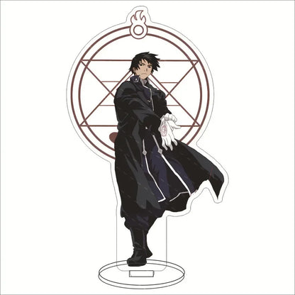 Fullmetal Alchemist Acrylic Stand — 15cm Anime Action Figure PVC Desktop Model Toy Gift