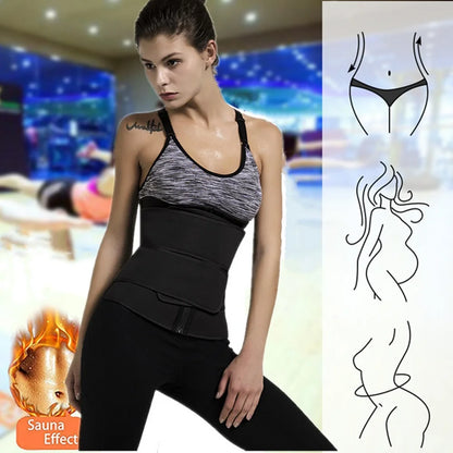 Waist Trainer Fitness Belt - Sweat Trimmer Body Shaper for Workout Support, Waist Shaping & Everyday Shapewear