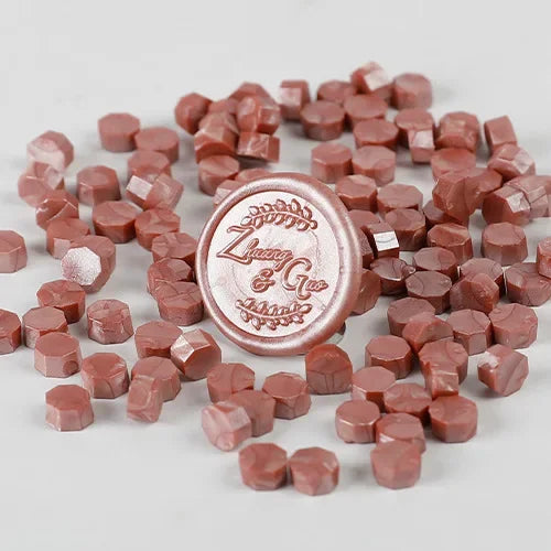 100Pc Retro Sealing Wax Beads – Seal Stamp for Wedding & Birthday Invitations, DIY Scrapbook Decoration & Crafting