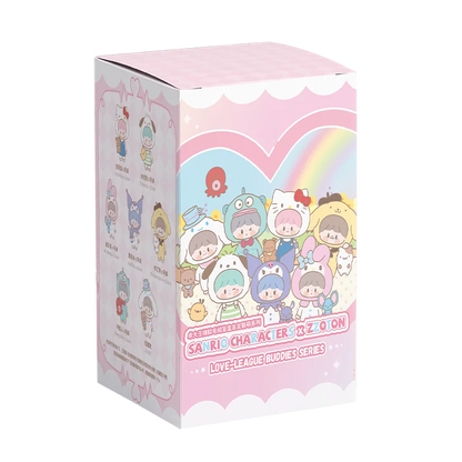 Genuine Sanrio x zZoton Love-League Buddies Vinyl Dolls Blind Box – Cute Hello Kitty & Kuromi Collectible Toys Gift