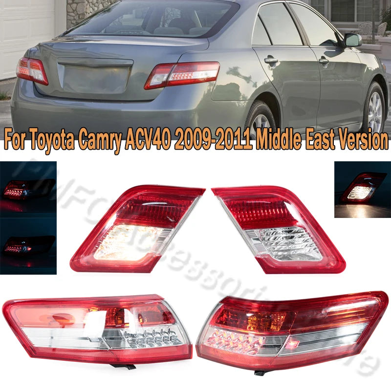 Toyota Camry ACV40 Tail Light Assembly - Rear Brake Lamp for 2009–2011 US & Middle East Models, 81561-33520 / 81550-06340