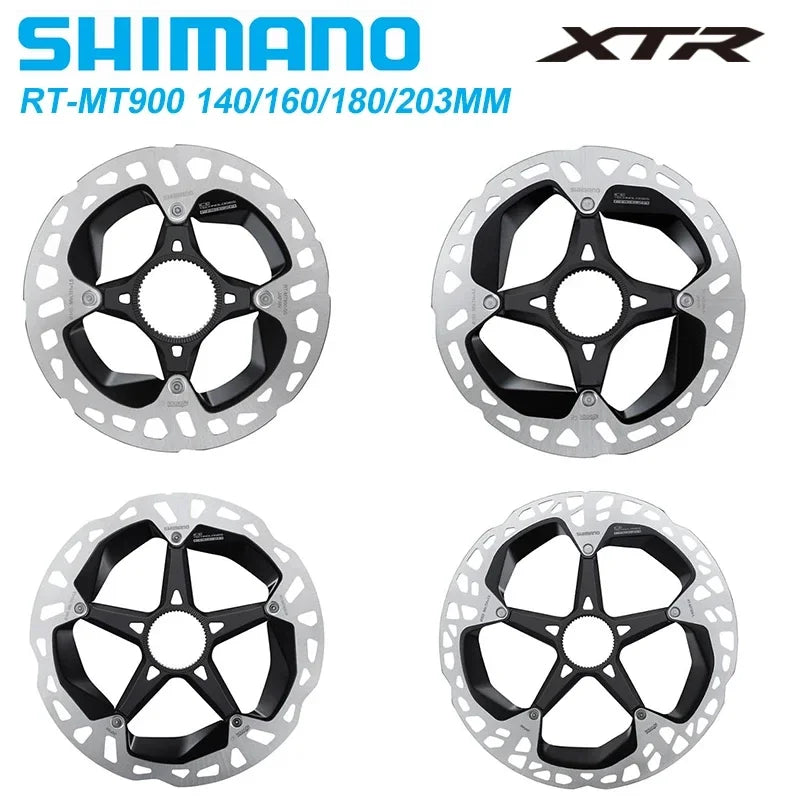 Shimano DEORE XT MT800/MT900 Center Lock Ice Technologies Freeza Disc Brake Rotor – 203/180/160/140mm
