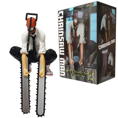 Chainsaw Man Denji & Power Anime Figures – 15.6cm Action Collectible Model Dolls for Adults