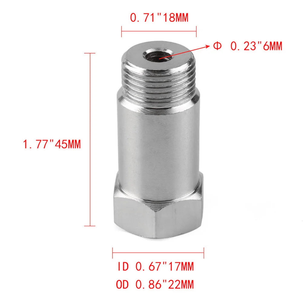 20-1PCS M18X1.5 Oxygen O2 Sensor Extender – CEL Fix, Check Engine Light Eliminator Adapter for Car