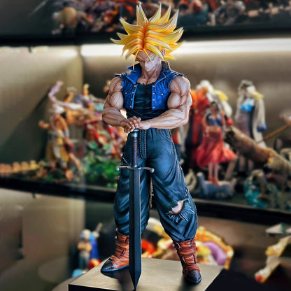 25cm Anime Dragon Ball Z Trunks Figure – Future Trunks MPVC Action Figure Statue, Collectible Model Toy for Children Gifts