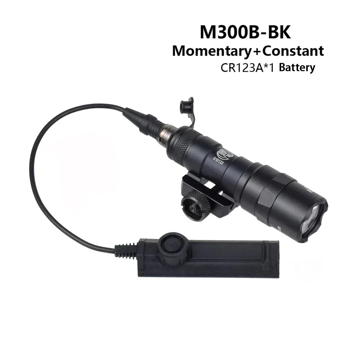 Tactical Surefire M300 M300B M300C Flashlight – Powerful Rifle & Gun Light with Dual Function Switch for Airsoft