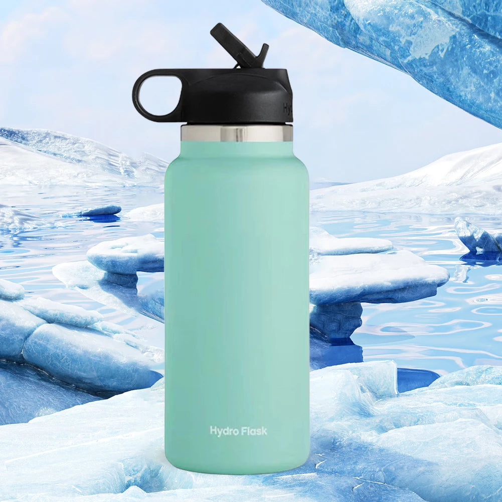 40oz Insulated Water Bottle – Stainless Steel Vacuum Flask, Keeps Drinks Hot & Cold, Flex Cap