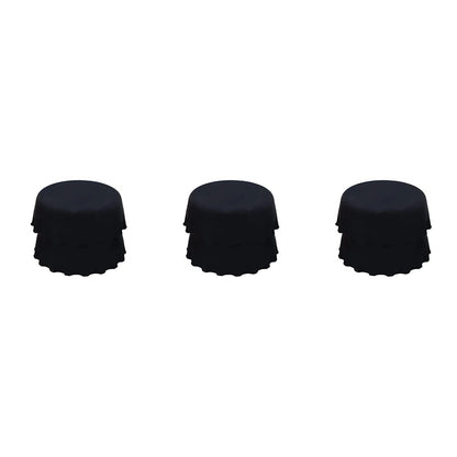 2/6/12pcs Silicone Beer Bottle Caps – Preservative Covers for Wine, Vinegar, Soy, and Cocktail Bottles