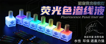 Military Scale Model Diorama Kit – Eco-Friendly Water-Based Fluorescent Paint for Hobby & Model Production