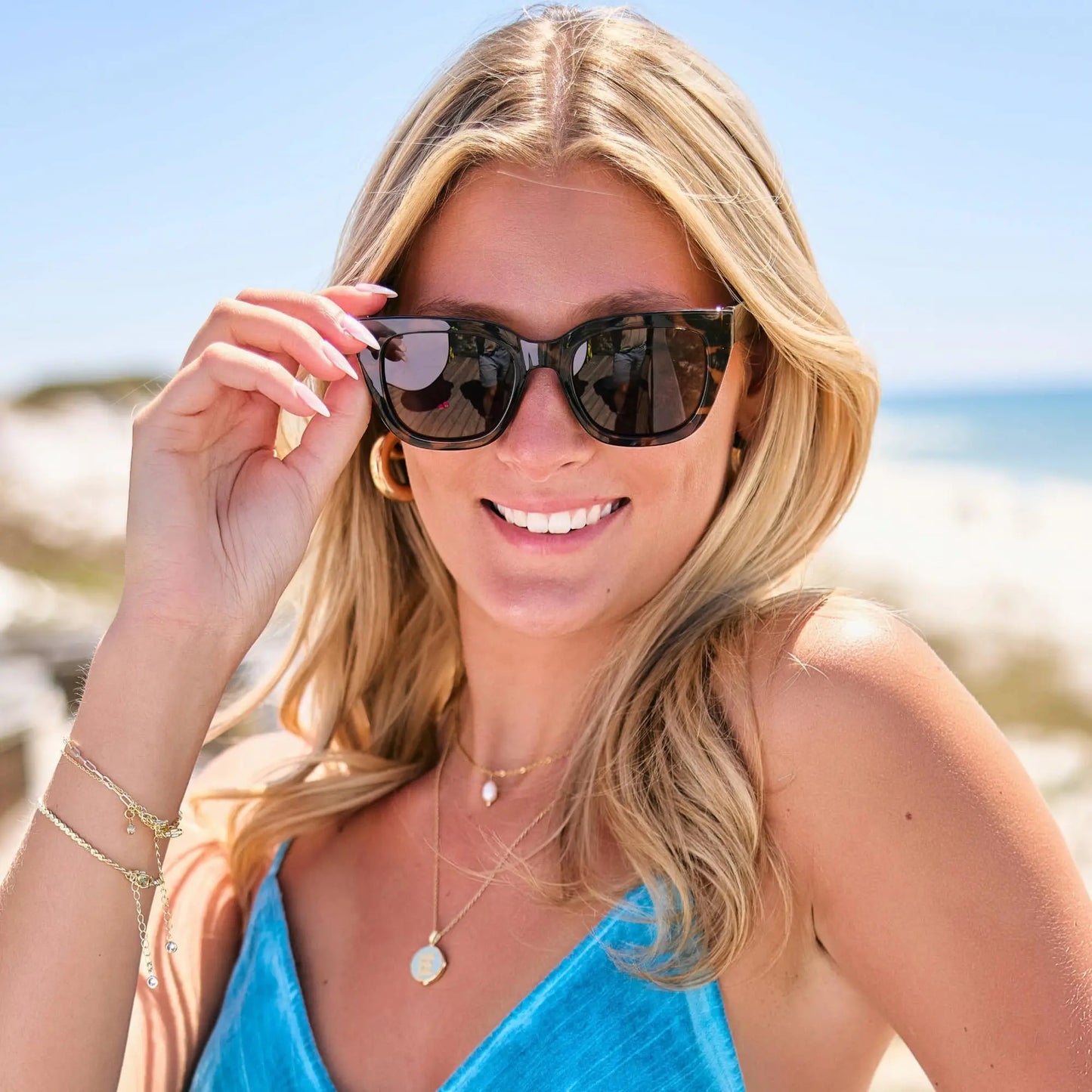 ZENOTTIC Retro Square Polarized Sunglasses for Women – Vintage UV400 Protection Fashion Shades with Trendy Stylish Design