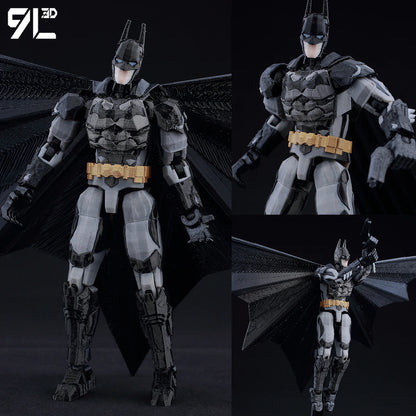 9L3D Superman & Batman Action Figures – Multi-Jointed Poseable LUCKY13 Titan13 Collectible Hero Toys