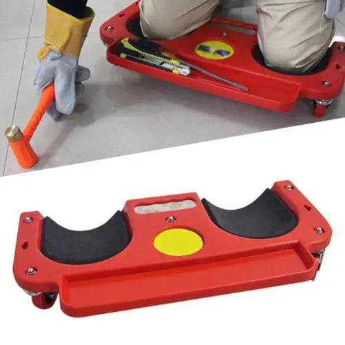 Rolling Knee Pads with Wheels – Creeper for Tile Work & Floor Construction Tools