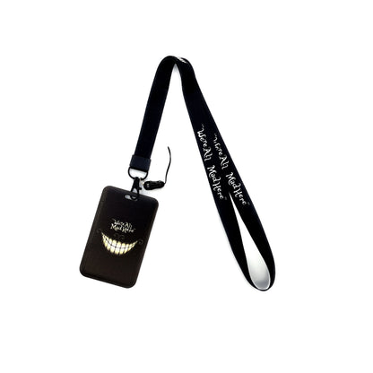 Vintage Tape ID Card Holder with Hanging Rope – Mobile Phone & Chest Card Lanyard