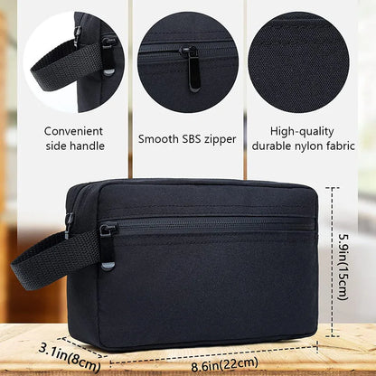 Large Capacity Waterproof Travel Toiletry Bag – Portable Cosmetic Wash Pouch for Men & Women Travel Organizer Necessaire Case