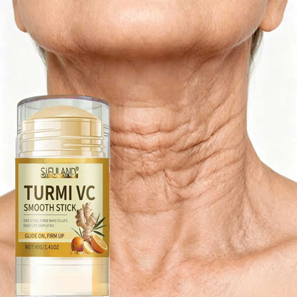 Turmeric & Vitamin C Neck and Facial Cream - Hydrating Anti-Aging Skin Care for Smoother, Firmer-Looking Skin