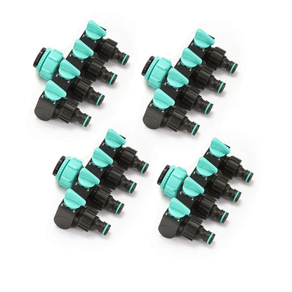 Garden Hose Water Line Splitter - Irrigation System Connector for Agriculture, Gardening and Watering Supplies
