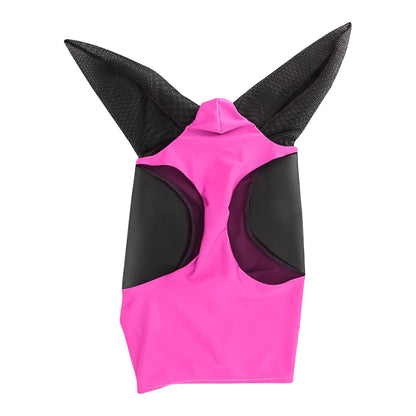 Anti-Fly Knitted Mesh Horse Mask — Breathable Anti-Mosquito & Anti-Worm Equestrian Riding Gear