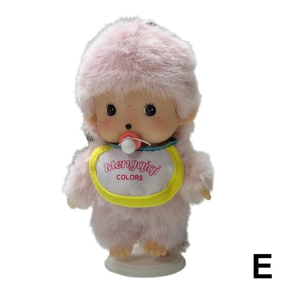 15cm Monkey Monqi Plush Toy – Cute Street Boy Doll for Bedroom Decor & Children’s Birthday Gift