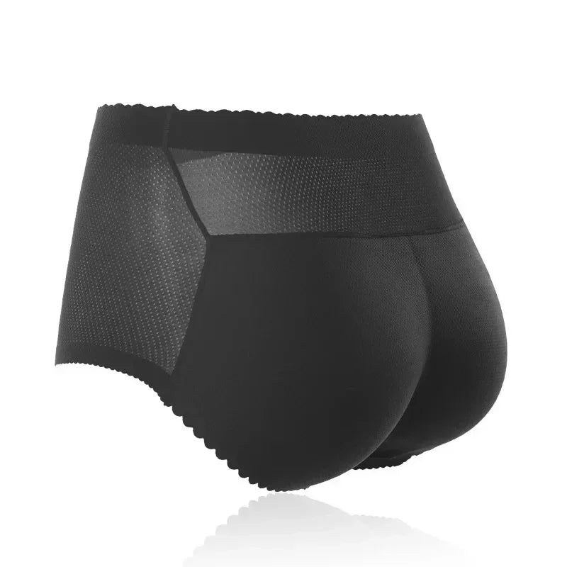 Women's Control Padded Panties - Sexy Body Shaper, Tummy & Butt Lifter, Push-Up Hip Enhancer Shapewear Briefs