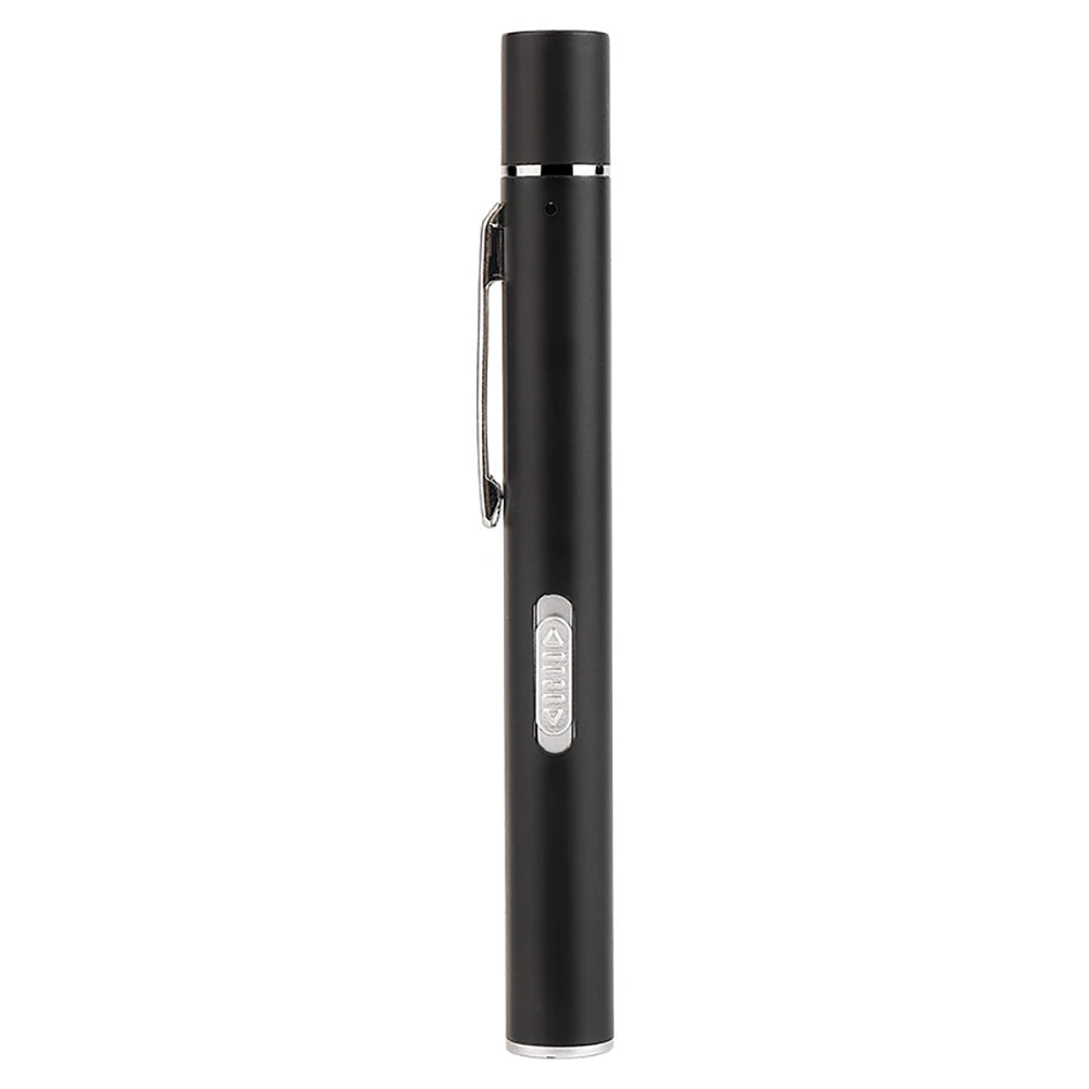 USB Rechargeable Medical Pen Light | Mini Nursing LED Flashlight with Stainless Steel Pocket Clip