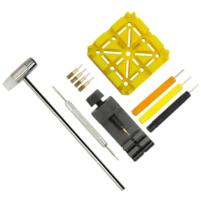Watch Repair Tool Kit – Link Band Pin Remover & Adjuster for Professional Watchmaking