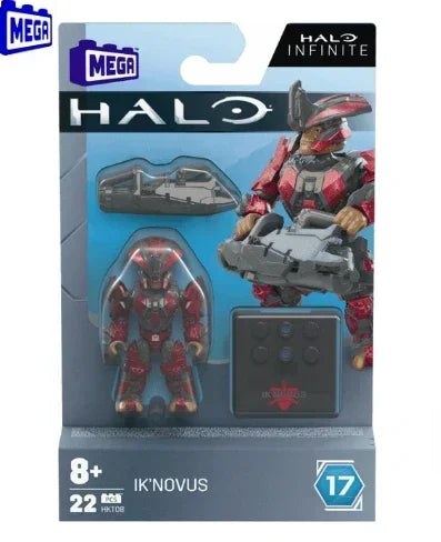 Megas Halos Construx Infinites Heroes Series – 17 Spartan Yoroi Kovan Agryna Action Figures & Collectibles