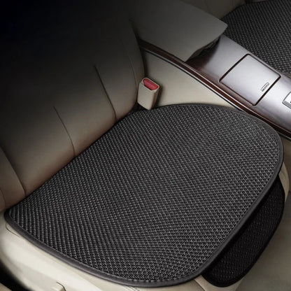 Breathable Ice Silk Car Seat Cushion - Non-Slip Universal Seat Protector for Summer Driving & Car Interior Comfort