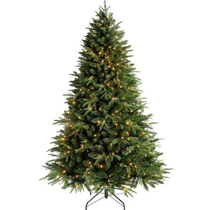 High-End PE Mixed Artificial Christmas Tree — 1.2m & 1.8m Decorative Holiday Tree for Gifts & Home Decor