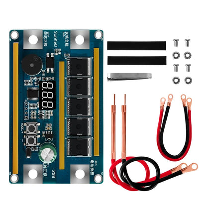 12V Spot Welder for 18650 Lithium Batteries – Portable PCB Circuit Board Soldering Machine DIY Kit