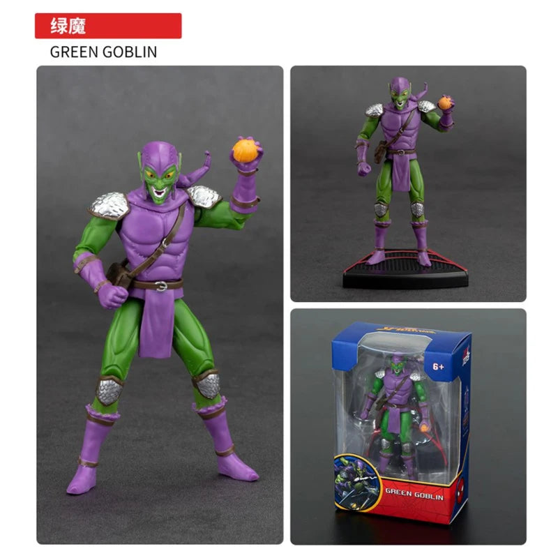 ZD Toys Avengers Legends Action Figures – Iron Man, Spider-Man, Thor, Captain America, Thanos, Hulk, War Machine Gift Set