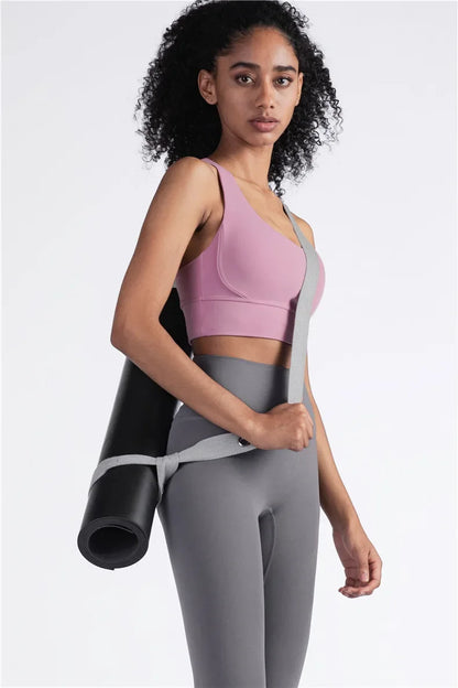 Women’s Summer Crossback Sports Bra — Breathable Fitness & Yoga Tank Top | Gym Crop Top