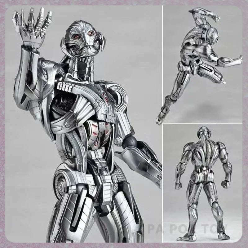 17cm Ultron Action Figure – Avengers Kaiyodo PVC Anime Figurine Collectible Toy Gift