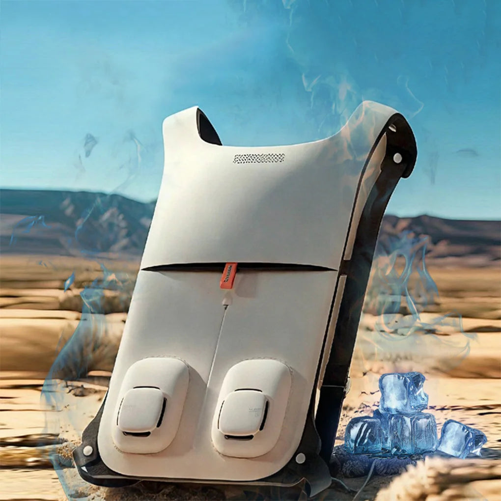 Semiconductor Cooling Vest - Wearable Ice Cooling Air Conditioning Vest for Outdoor Work and Summer Activities