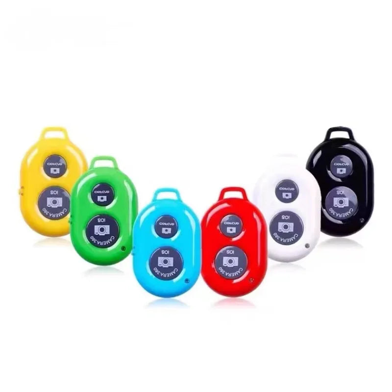 Mini Camera Bluetooth Remote Controller for Phone Selfies - Shutter Release Button for iOS/Android Smartphones