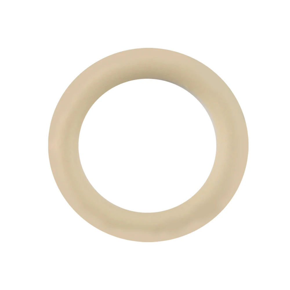 Kovict Silicone Ring Pendant Blanks - 65mm Round Printed Rings for DIY Jewelry & Craft Making