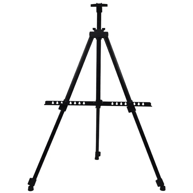 Portable Adjustable Metal Sketch Easel — Foldable Travel Art Stand with Bag for Artists & Outdoor Use