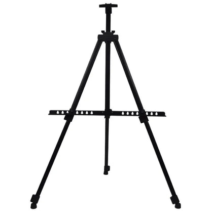 Portable Adjustable Metal Sketch Easel — Foldable Travel Art Stand with Bag for Artists & Outdoor Use
