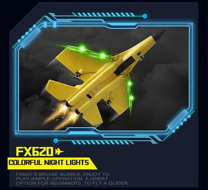 RC SU-35 Foam Fighter Jet – 2.4G Remote Control Glider Airplane Toy for Kids & Boys