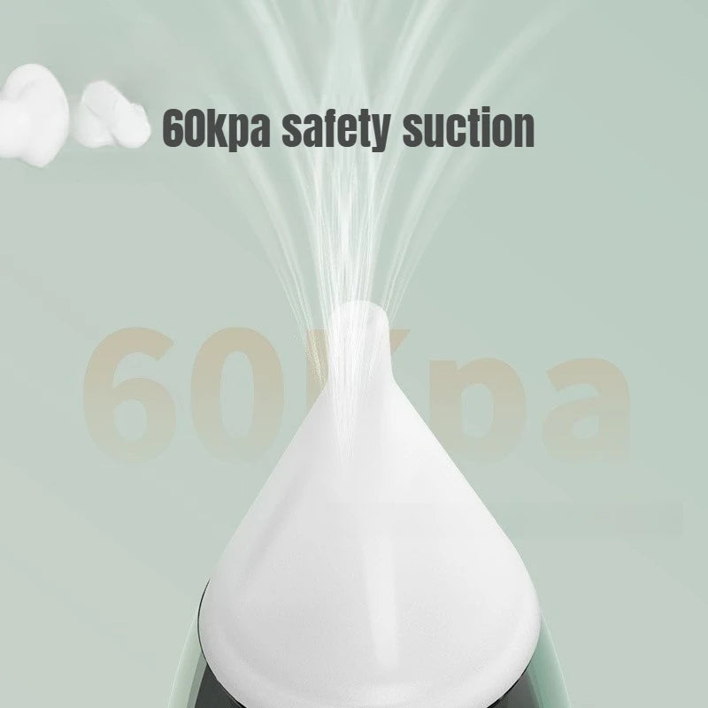 Electric Baby Nasal Aspirator - Rechargeable Newborn Nose Cleaner for Gentle Nasal Care