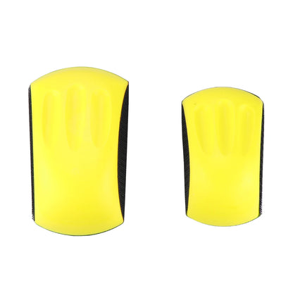 PU Foam Sanding Disc Holder: Sandpaper Backing Polishing Pad Hand Grinding Block
