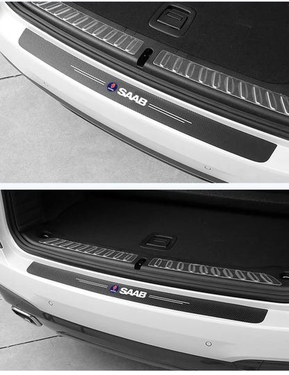 Carbon Fiber Anti-Scratch Scuff Pedal Protector for SAAB 9-3, 9-5 – Car Styling Sticker Accessories