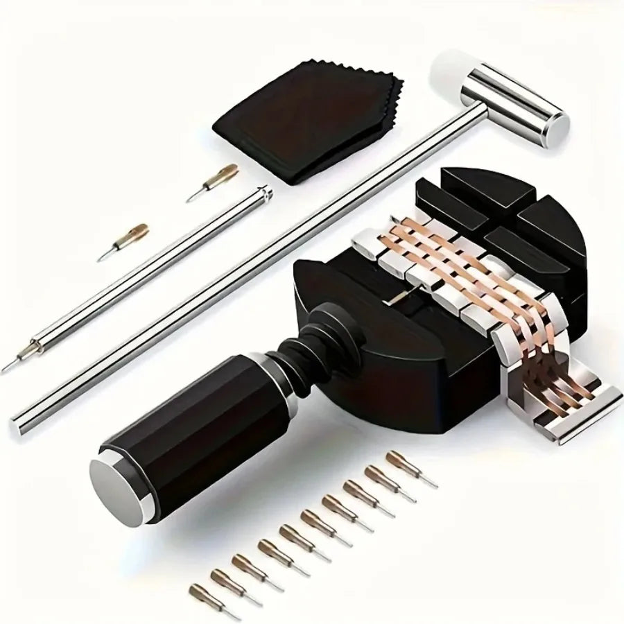Watch Link Removal Tool Kit - Watch Band Pin Remover & Strap Adjustment Repair Tool Set