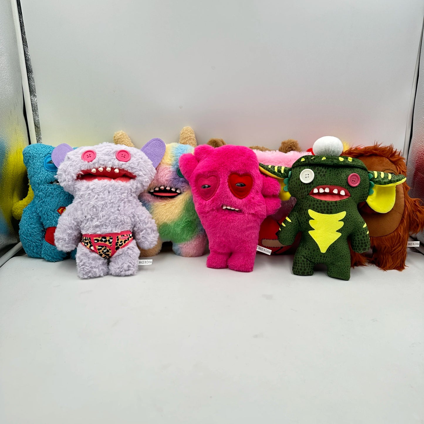 Fuggler Plush Toy – Budgie & Laboratory Misfits Edition, Funny Ugly Monster Collectible
