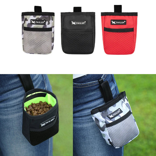 Pet Dog Training Treat Pouch – Snack & Bait Food Bag for Obedience & Agility, Waist Pocket Reward Bag