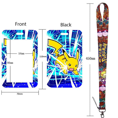 Neck Strap Lanyard for Keys and ID Cards – Badge Holder, Keychain, Key Rings, Fashion Accessory Gift