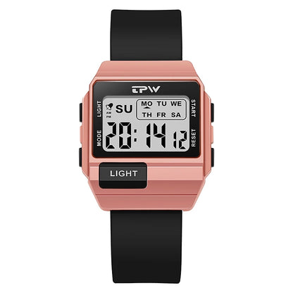 TPW 36mm Digital Watch for Women & Teens - Water-Resistant Midsize Wristwatch