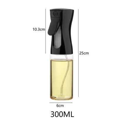 Olive Oil Spray Bottle – Reusable Food-Grade Oil & Vinegar Dispenser for Cooking and Kitchen Use